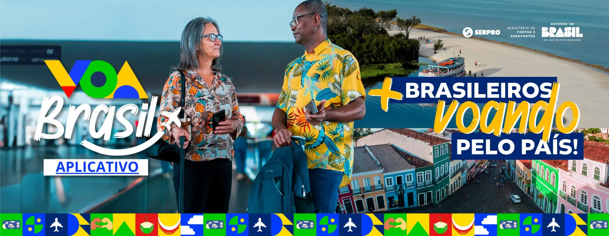 Voa Brasil - Passagens aéreas por até R$ 200